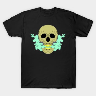 Populer Cigar skull T-Shirt